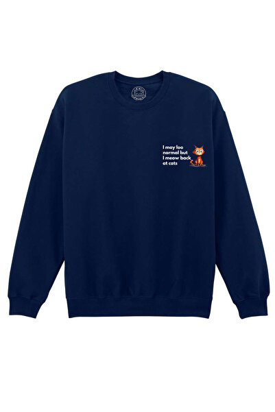 Cu Pisici Bluza Printata-I Meow Back At Cats, Unisex