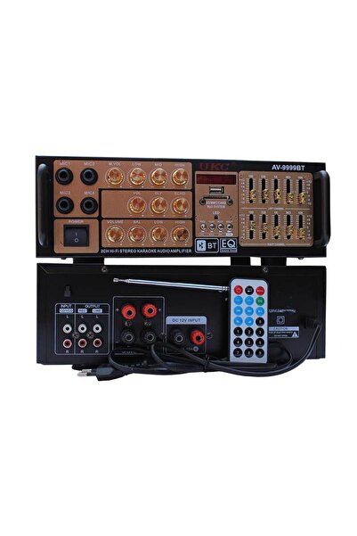 ALIEN Amplificator pentru cameră 2x45W SD/USB AV-9999BT