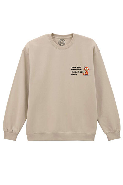 Cu Pisici Bluza Printata-I Meow Back At Cats, Unisex