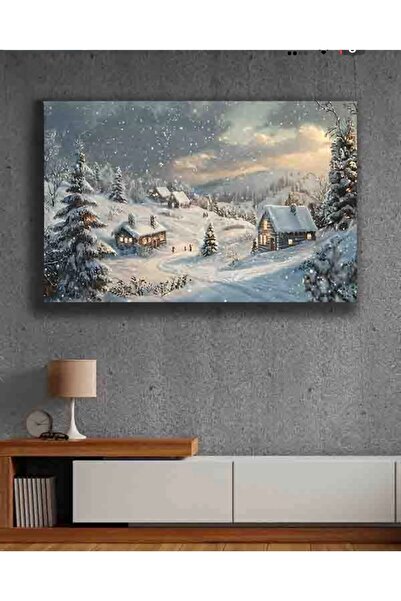 PRİME Concept Kış Manzarası poster kendinden yapışkanlı 100x140 cm