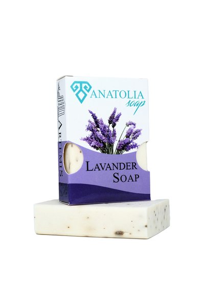 Anatolia Soap Lavender Soap Soothing with Aromatherapy and Anti-Acne Tonic Effect