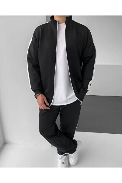 giyimadam16 Scuba Fabric Top and Bottom Set for Men