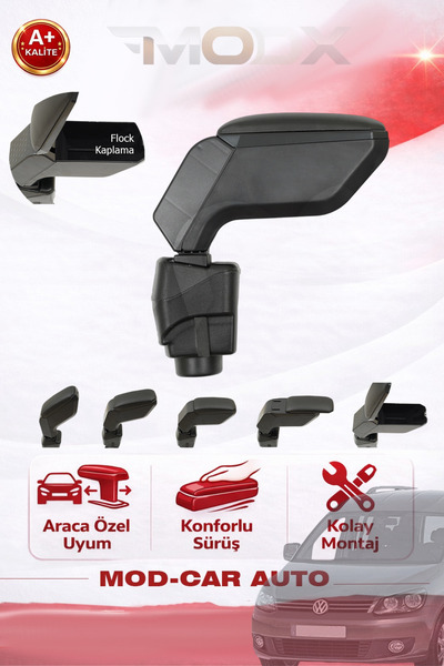 MODxAUTO VW CADDY 2004-2015 ARACA ÖZEL ÜRETİM KOL DAYAMA (KOLÇAK) VİDASIZ A+