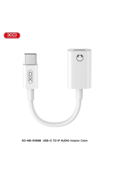 Xo محول سماعات USB-C إلى Lightning طراز NB-R268B - متوافق مع آيفون 15 مع دعم ...