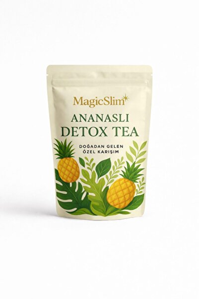 MagicSlim Detox Tea - Ananaslı Yeşil Çay - 50gr