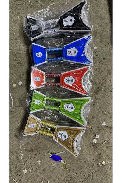 GENERAL Malone 5-piece incense burner set: two swords and a palm tree