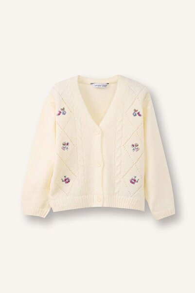 DeFacto Baby Girl Embroidered Cardigan G8096A526Sp