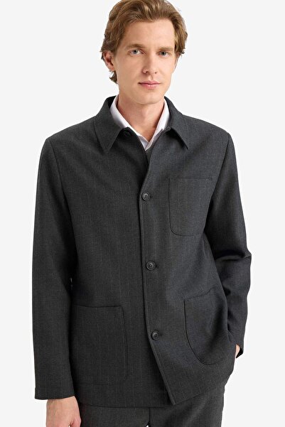 DeFacto Regular Fit Blazer Jacket G7970Ax25Wn