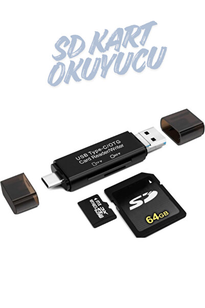 ATAsoft ELEKTRONİK Since 2021 Type-C and Usb-A Multifunctional/Usb/Micro Usb/...