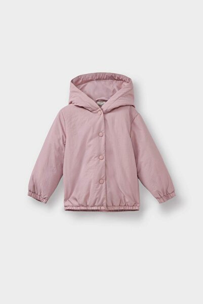 DeFacto Baby Girl Waterproof Hooded Coats F8361A526Sp