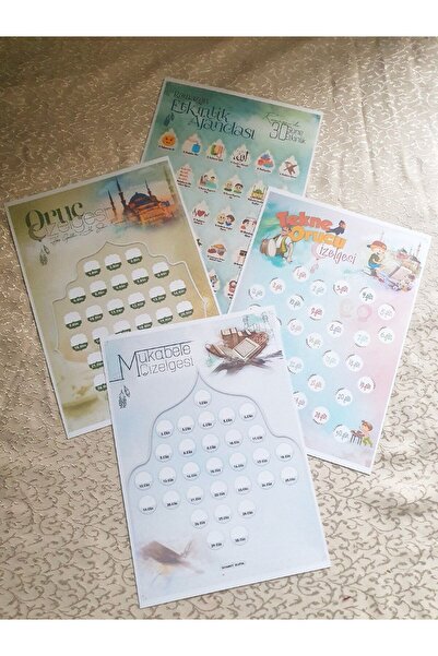 Alaa Butik Online Montessori Esintili Ramazan Etkinlik Seti | Çocuklar İçin 4...