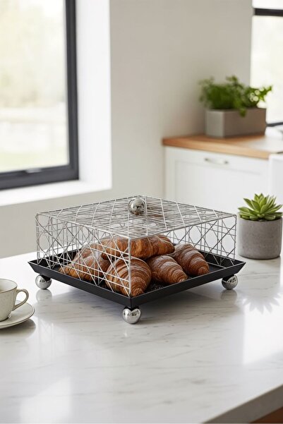 Casco Large acrylic serving tray with lid