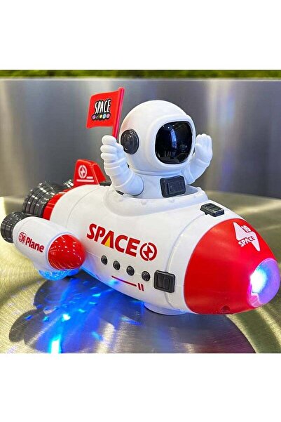 Arabest Space Shuttle Rocket Ship Toys for Kids, Projection Lamp, Space Toy G...