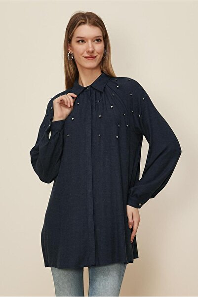 Alvina Stone Embroidered Tunic 46228