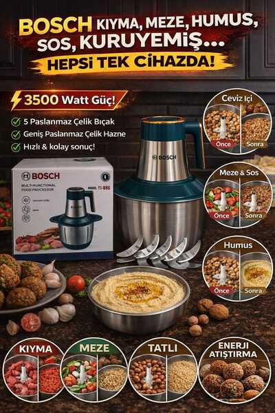 Home Çok Fonksiyonlu Mutfak Robotu – Model YI-886