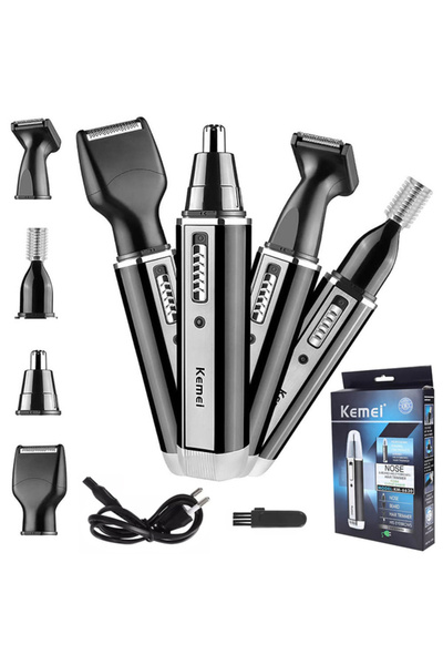 verk group 4 in 1 electric trimmer for Nose, Ears, Beard, Hair and Eyebrows, ...