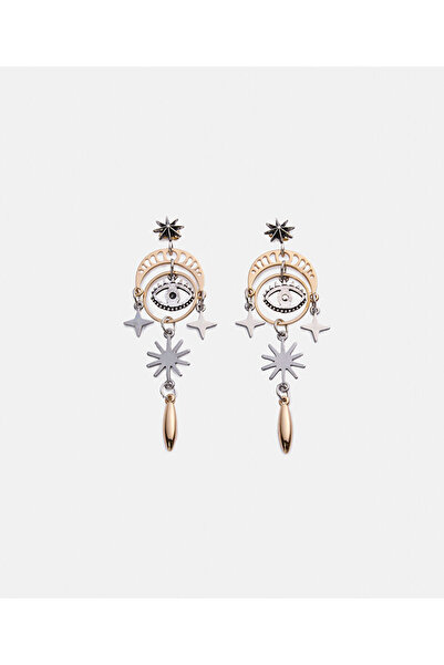 Twist KOMBİNE FİGÜRLÜ SALLANTILI KÜPE