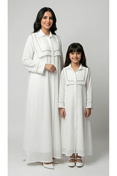 Rokon Dana جلابيه أم وبنتها بتصميم فراشه