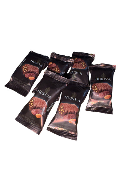 Huriva Sütlü Çikolatalı Bademli Hurma Barı 500 GR