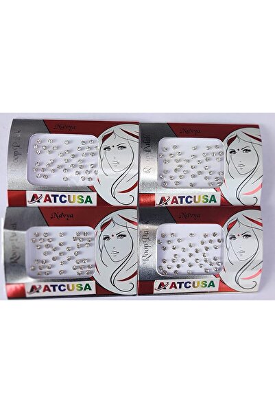 ATCUSA أكثر من 140 قرط أنف صناعي مرصع بالماس والكريستال