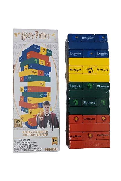 Harry Potter Lisanslı Ahşap İstiflenebilir Oyuncak