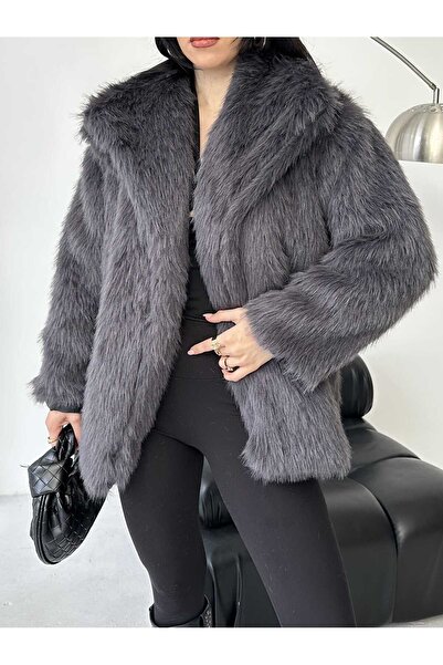 Moda İkra Tina Fur Coat