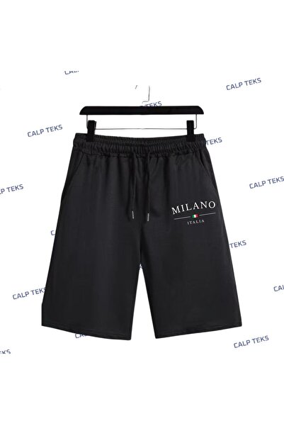 CALP TEKS Milano Italia Printed Side Pocket Shorts (Sizes S-5Xl)