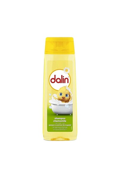 Dalin Set of 3 x Tear-Free Shampoo with Chamomile for Children, 200 ml