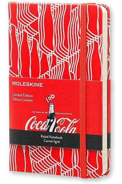 Moleskine Limited Edition Coca Cola Çizgili A6 Defter