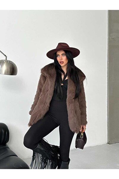 Moda İkra Tina Fur Coat