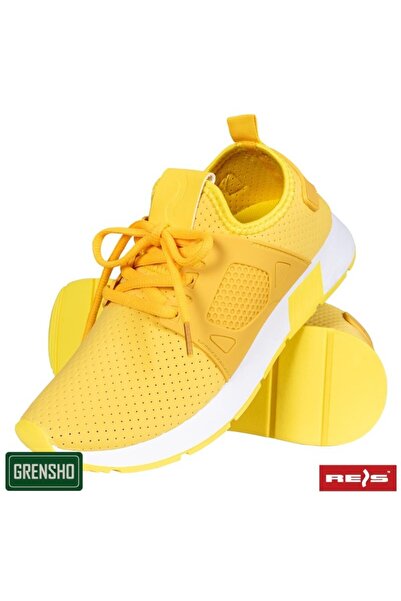 Raw-Pol Pantofi sport de damă, Raw-Pol, material respirabil, ușori, Galben 37