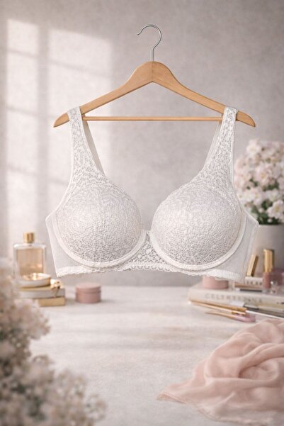 SCM LINGERIE Padded lace bra