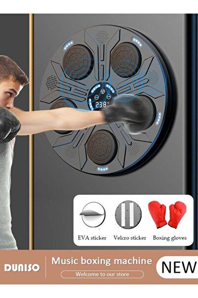DOMEET Music boxing machine, home smart wall mounted boxing machine, speed an...