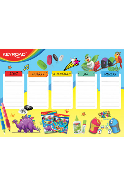 KEYROAD A5 school timetable