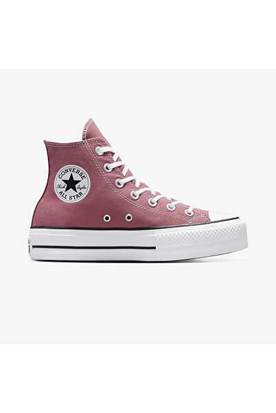Converse Дамски розови кецове на платформа Chuck Taylor All Star Lift