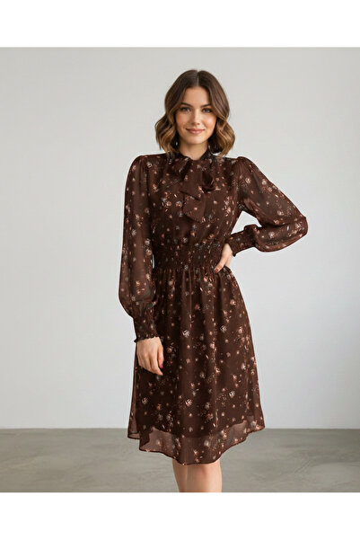 MQ Women's short dress with long sleeves