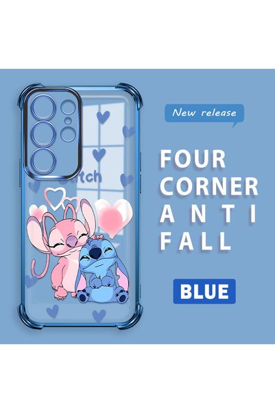 ucuc Samsung Galaxy S23 Ultra Compatible Transparent Back Four-Corner Reinfor...