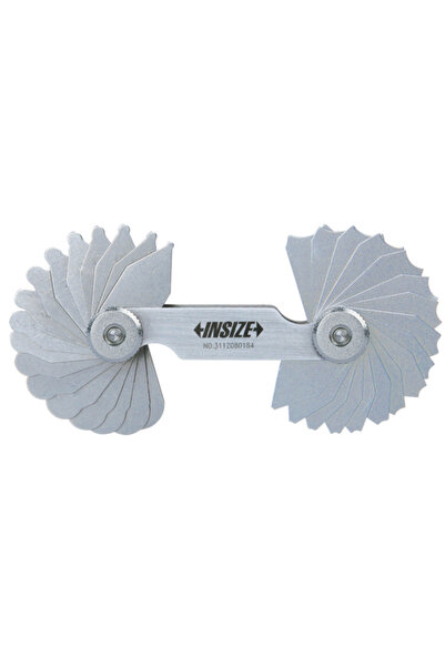 İnsize 4801 Μετρητές ακτίνων, DIM 15,5 - 25 mm / 15+15 τεμάχια - 4801-15