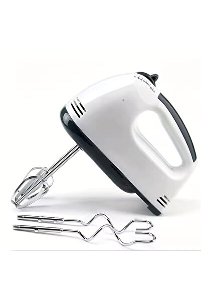 Generic 7-Speed Electric Hand Mixer with Dough Hooks & Whisks for Baking and ...