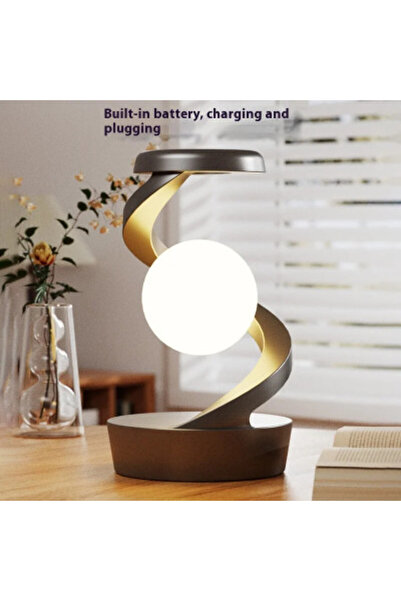 Al Rayyan Sports Rotating Moon Desk Lamp with Phone Charger