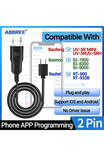 Choice7 BAOFENG Upgrade Cable USB Programming Cable With CD for Baofeng UV-5R...