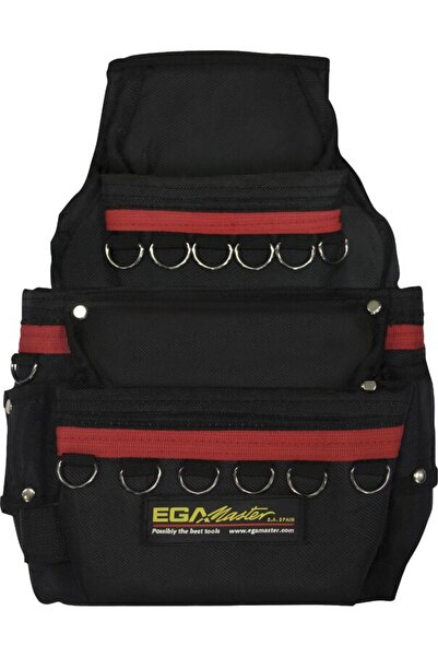 Egamaster 50935 Θήκη εργαλείων με 7 τσέπες και δακτυλίους για σύστημα αναχαίτ...