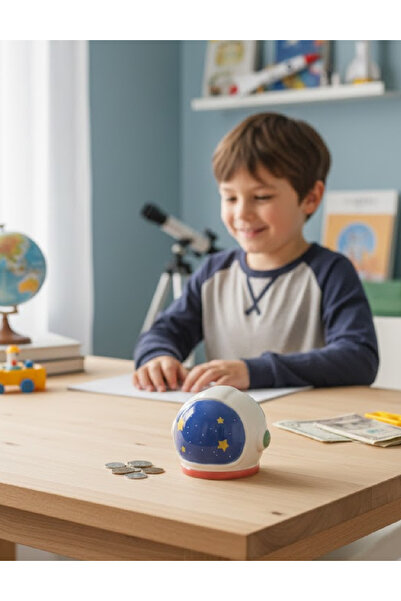 Evendi Piggy Bank, Blue