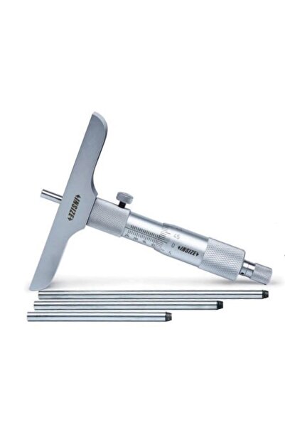 İnsize 3240 Μηχανικό μικρόμετρο βάθους, με βάση, κλίμακα 0-150 mm, Επεκτάσεις...