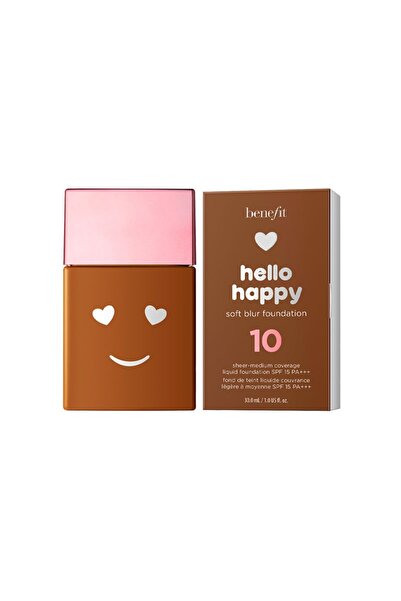 BENEFIT , Hello Happy Soft Blur, Finisaj Mat, Fond de Ten Lichid, 10, Cald Pr...
