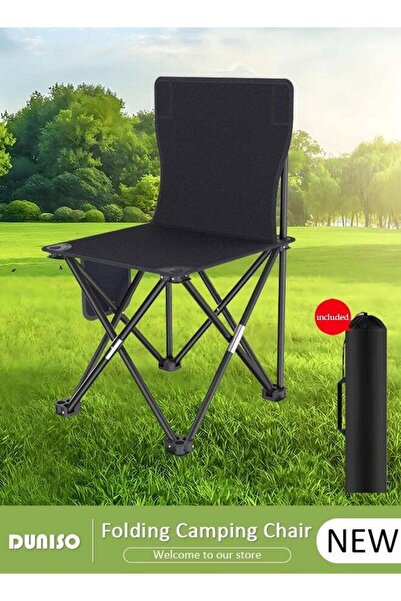 DOMEET Folding Outdoor Camping Chair with Carrying Bag, Lightweight Portable ...