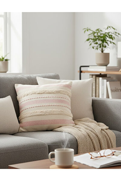 Evendi Pillow, Cream/Pink