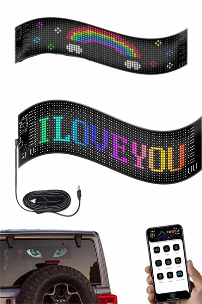 Optimum Trade Digital Araba Yazısı Ekran Matrix En Büyük Boy Matrix LED Panel...