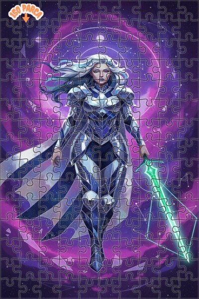 Teona Ahşap لغز فني للنساء من غالاكتيك واريور 150 قطعة 20x30