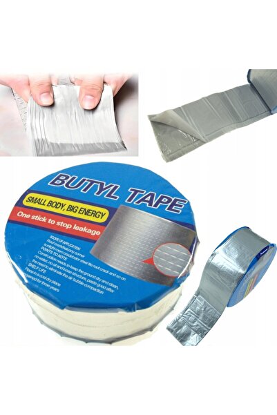 CT STONES شريط طيني 10 سم × 5 متر، شريط مطاطي مقاوم للماء لعزل تشققات السقف و...